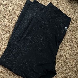 lululemon Align™ Crop *21" - Filigree Emboss Black